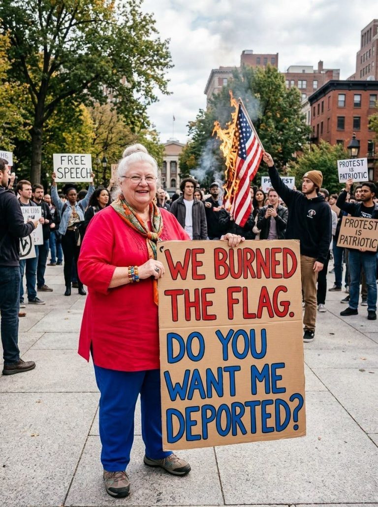 “Should Someone Be Deported for Burning the American Flag? The Answer Isn’t as Simple as Many Think.” 🇺🇸