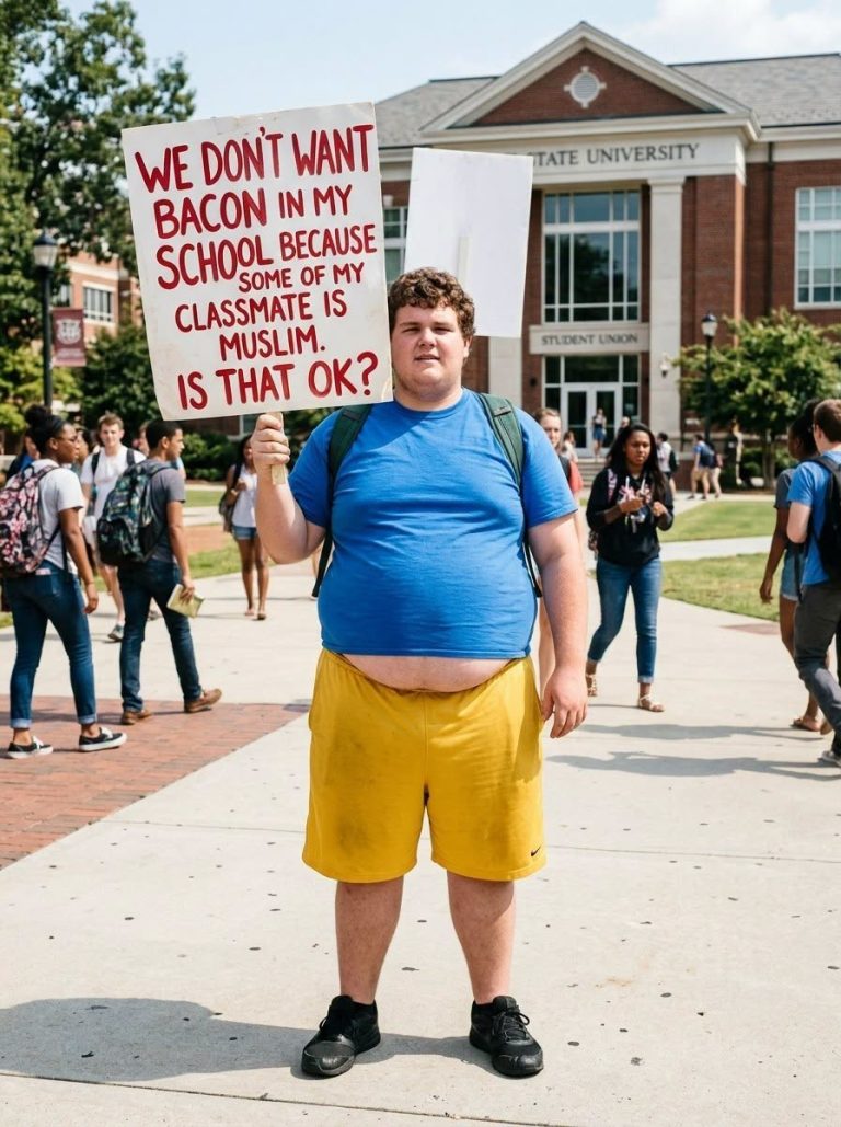 Should Schools Remove Bacon to Respect Religious Beliefs? Americans Are Divided on This Question.” 🥓🇺🇸