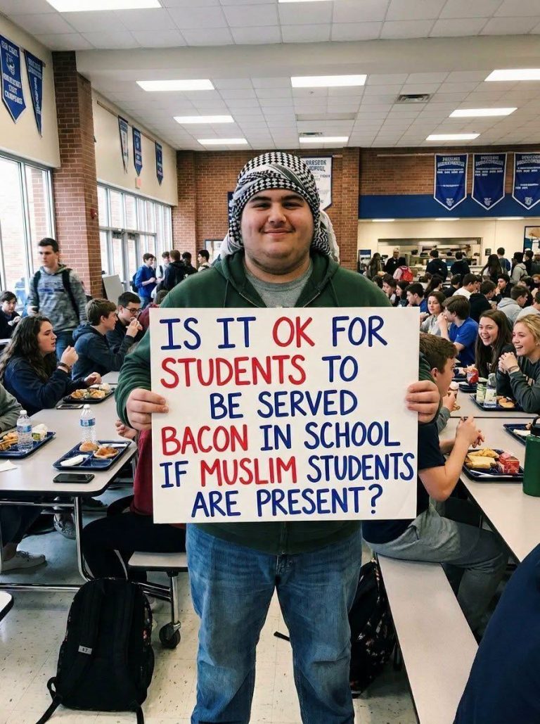  A school breakfast menu has become the center of a growing conversation about diversity, inclusion, and personal choice.