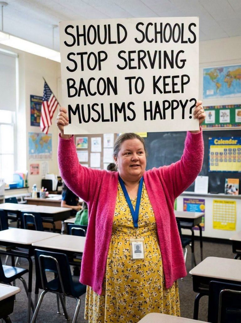 Should schools stop serving bacon to accommodate different dietary preferences and religious beliefs?