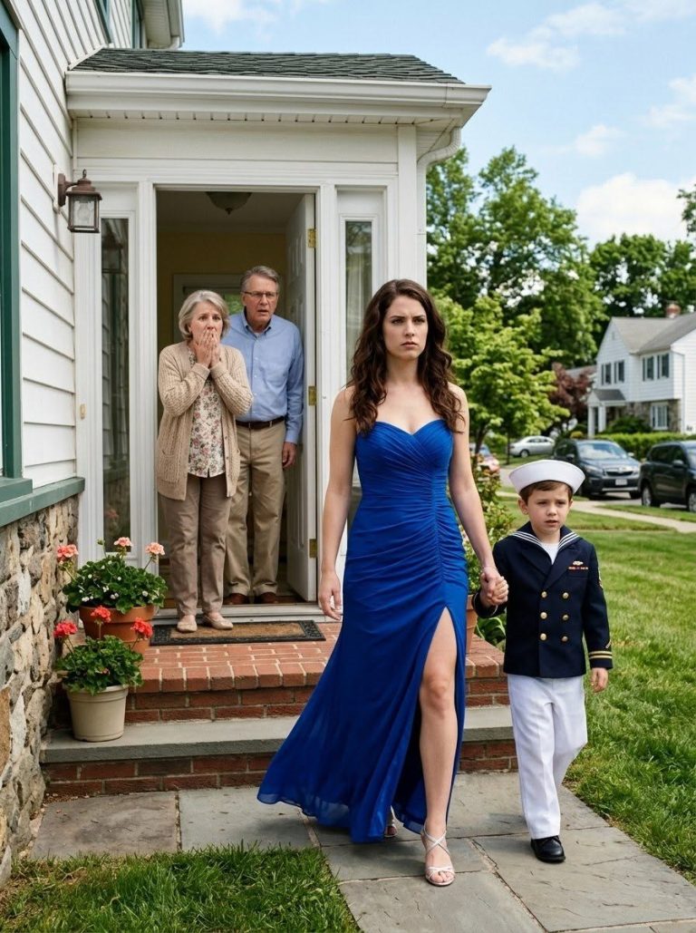 “Her Parents Kicked Her Out for Getting Pregnant at 19, But 10 Years Later She Came Back With Her Son, and One Sentence Destroyed the Entire Family