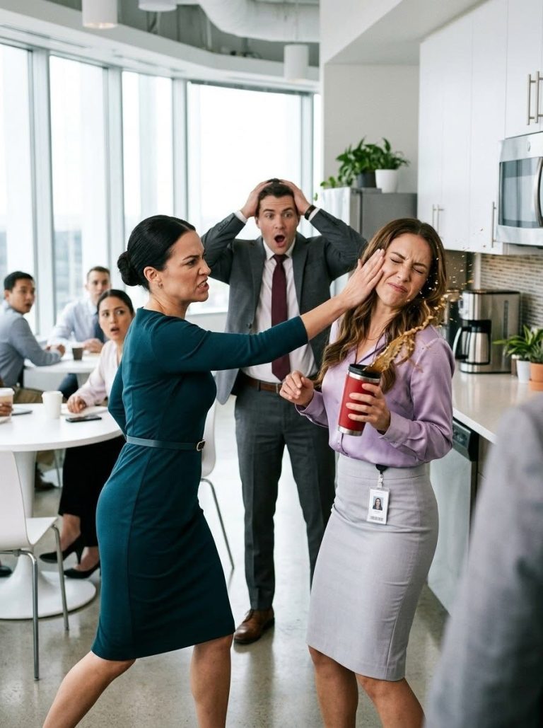 I Secretly Posed As A Low-Level Assistant To Catch My Husband Cheating, but when I drank from his cup, his secretary hit me and whispered, “Don’t touch what’s mine”; I just took out my cell phone, recorded her mistake, and prepared the black folder that would change the whole company.