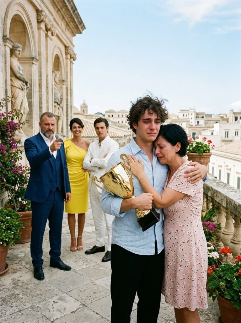 My husband abandoned our son’s award ceremony to attend his mistress’s son’s school reunion. When my boy received his trophy in front of hundreds of people, he said: “My father d!ed years ago.”