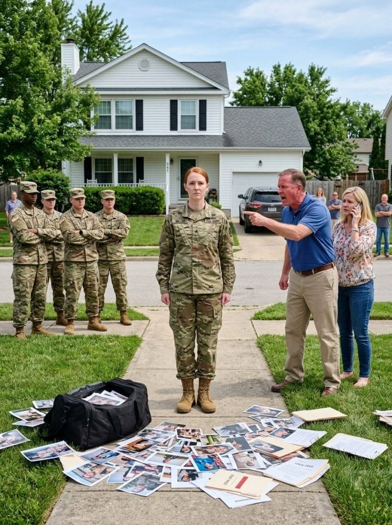 For Four Years, My Parents Told Our Neighbors, My Former Teachers, and Even Our Church Pastor That I Was Serving Time in Prison. “She Ruined Her Own Life,” My Mother Would Sigh. In Reality, I Was Deployed Overseas With the U.S. Military. When I Returned Home in Uniform, the Mail Carrier—Who Had Been Secretly Forwarding My Letters—Called the Local News, and the Entire Town Gathered as My Parents Locked Their Front Door.