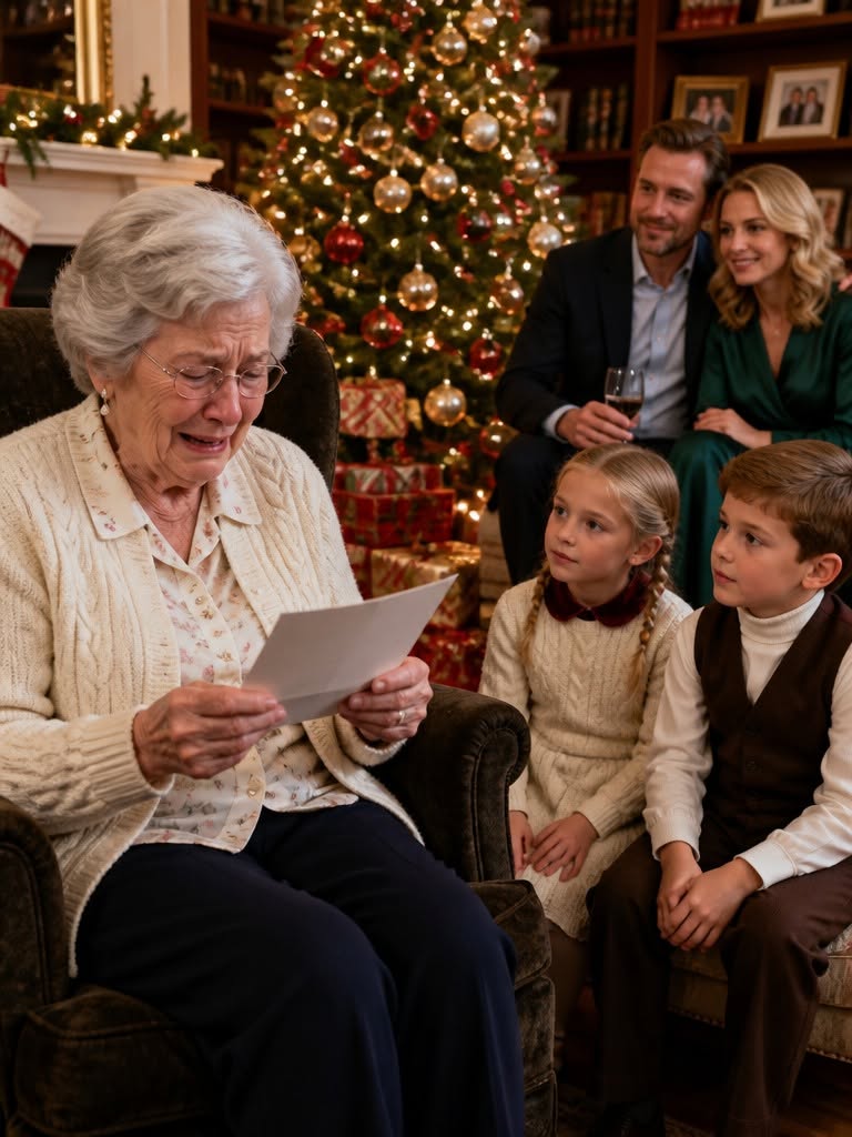 On Christmas night, my daughter-in-law handed me a glittery card and insisted I read it aloud: “Roses are red, violets are blue, we don’t want a sick grandma, so Christmas isn’t for you.”