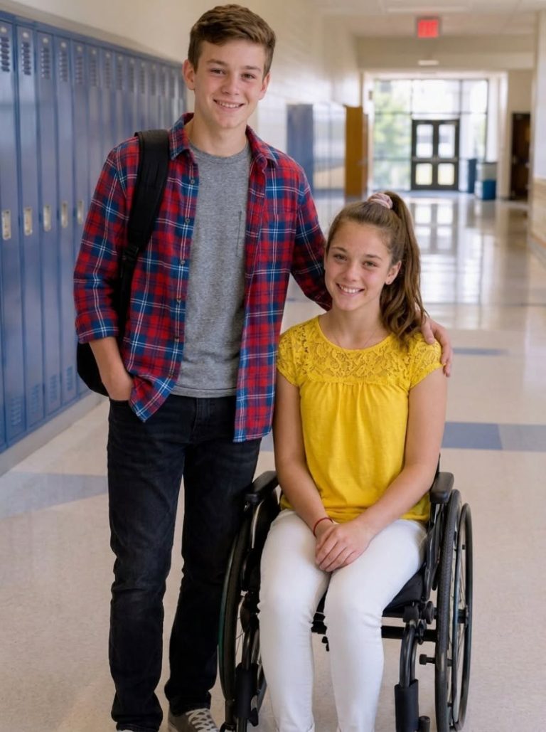 My 13-year-old son sold his expensive guitar to buy a wheelchair for his classmate — then the next day, the police showed up and told me WHAT he had really done.